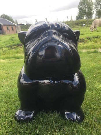 Engels bulldog polyester design beeld 