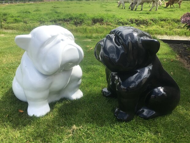 Engels bulldog polyester design beeld 