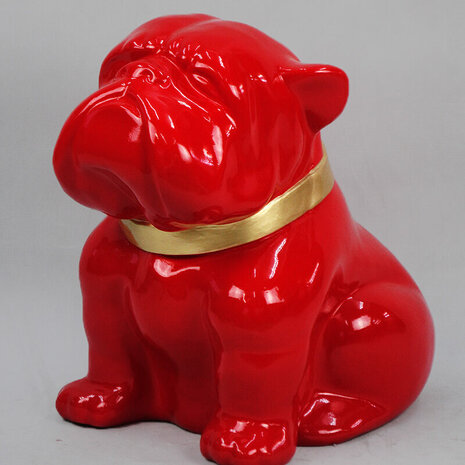 Engels bulldog polyester design beeld 