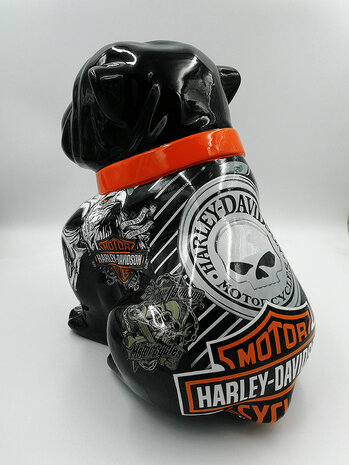 Engels bulldog polyester design beeld 