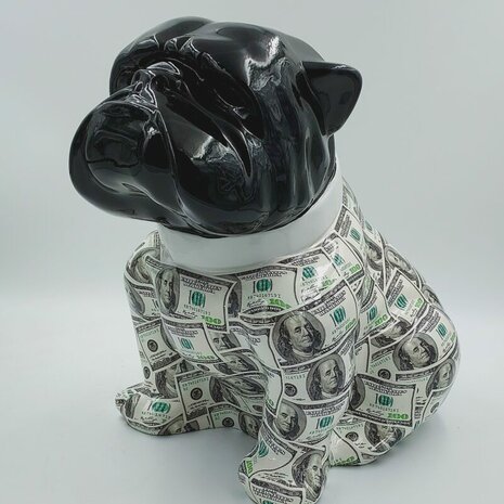 Engels bulldog polyester design beeld 