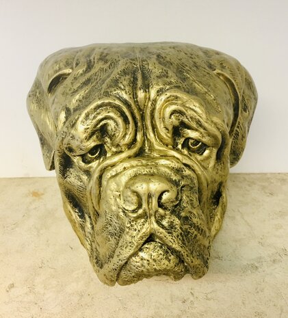 Bordeau hond decoratie beeld 38cm 