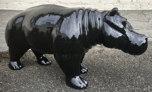 nijlpaard  Hippo beeld abstract 