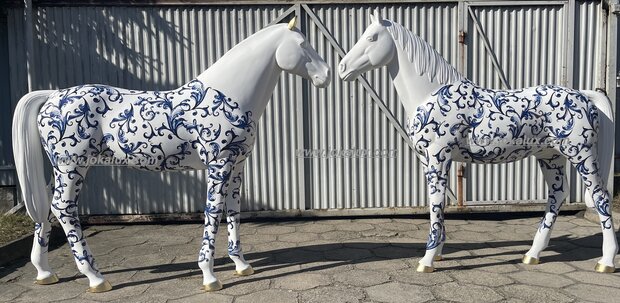 Levensgroot paard - Kunstpaard Delft