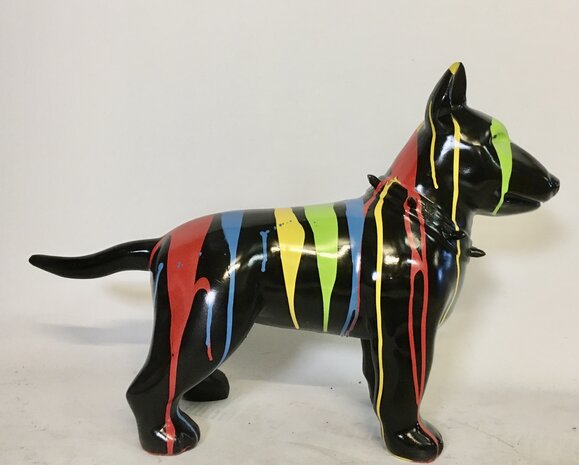 Bull terrier -Design-beeld