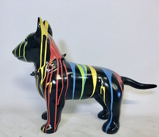 Bull terrier -Design-beeld