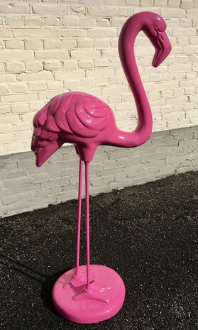 flamingo design vogel beeld fuchsiaRoze