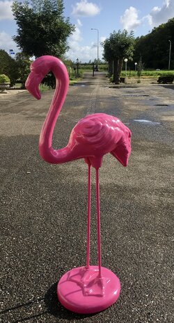 flamingo design vogel beeld fuchsiaRoze