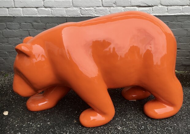 polar bear oranje hermes beeld 