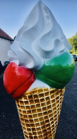 IJshoorn Wandijshoorn Tricolore met wandbeugel 