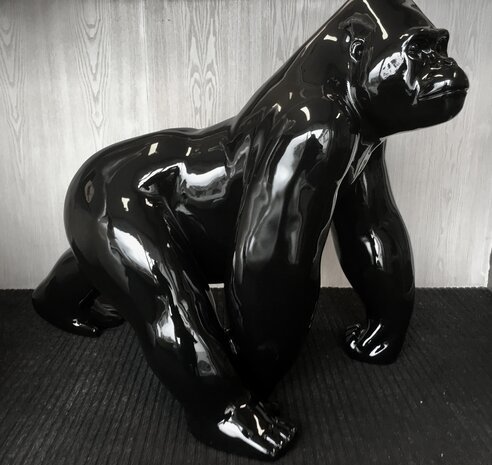 Gorilla Fury abstract design  kunst beeld 