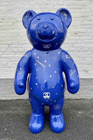 Teddy beer kunsthars  XXL gedecoreerd