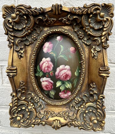 Schilderij Lijst - stilleven handgeschilderd