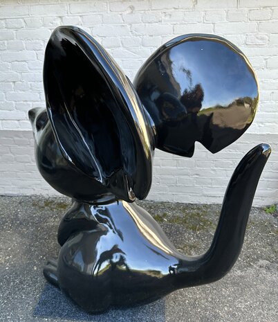Muis XXL abstract kunstbeeld cartoon muis