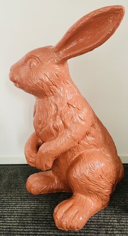 haas konijn XXL polyester kunst beeld 