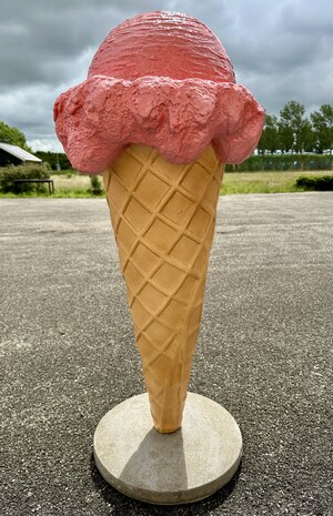 IJshoorn aardbei ambachtelijk ijs