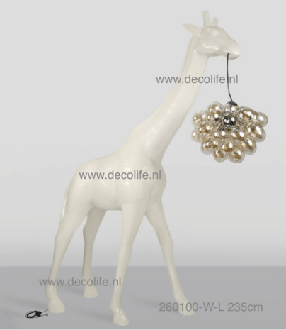 giraffe met lamp 