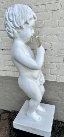 Manneken Pis XXL met telefoon 