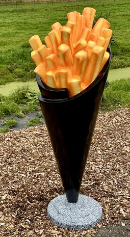 FRIETZAK  PATAT FRIET zwart