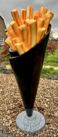 FRIETZAK  PATAT FRIET zwart