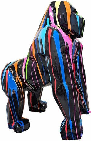 Gorilla origami design dripping 