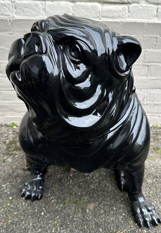 engelse bulldog kunsthars -hond 