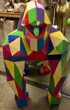 gorilla -origami multi color 