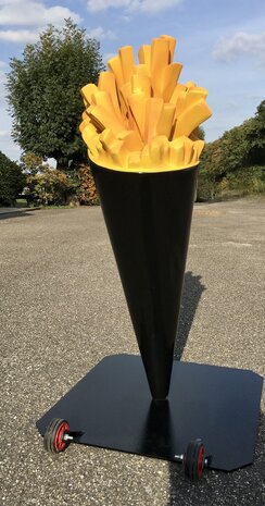 FRIETZAK PATAT FRIET&nbsp; XXL ca170CM POLYESTER&nbsp; 