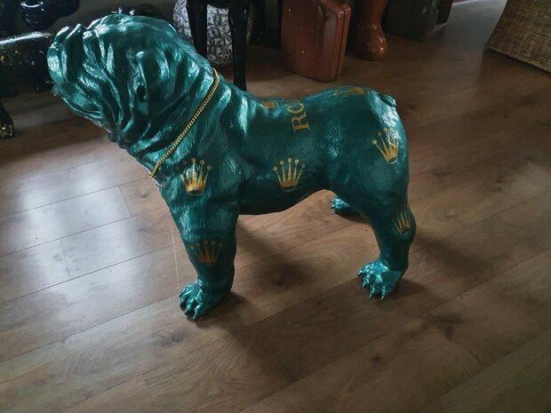 engels bulldog rolex groen