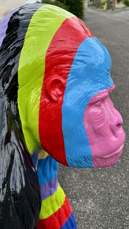 bokito gorilla bohemian kunst beeld 