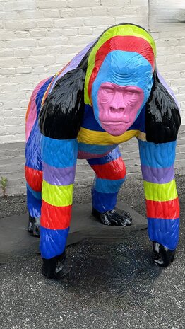 bokito gorilla bohemian kunst beeld 
