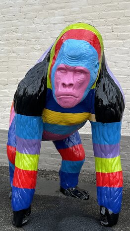 bokito gorilla bohemian kunst beeld 