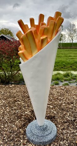 FRIETZAK WIT 180 CM 