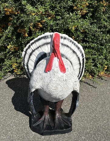 Kalkoen beeld levens groot polyester ,boerderij dier&nbsp;