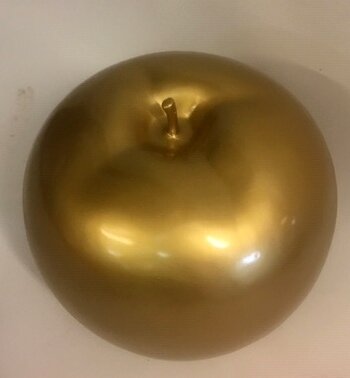 polyester appel goud 45cm 
