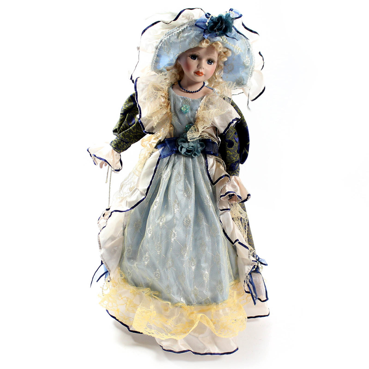 Porseleinen pop - victoriaans model Sissy Decolife - polyesterbeelden en decoratie