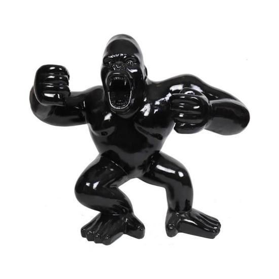 gorilla XXXL-staand-resine-kunst beeld