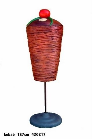 kebab 220cm polyester reclame