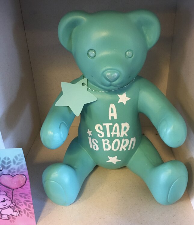 Teddy beer polyester beeld handgemaakt