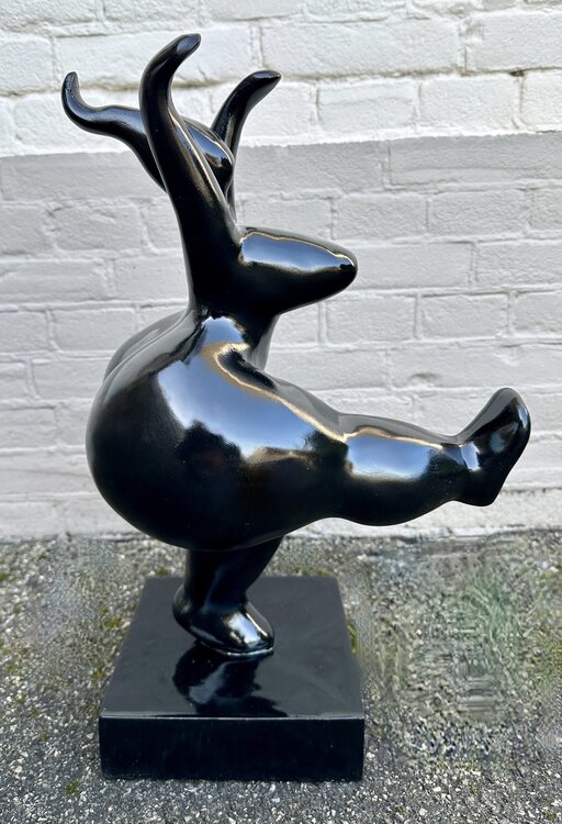 Bella Donna dame Salsa beeld 49 cm zwart