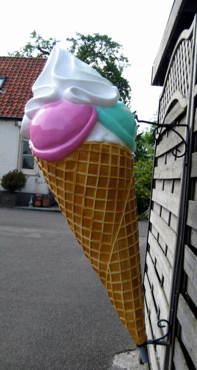 IJshoorn Wandijshoorn Tricolore met wandbeugel