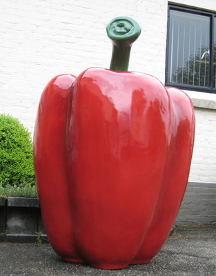 Paprika decoratie reclame beeld XXL**