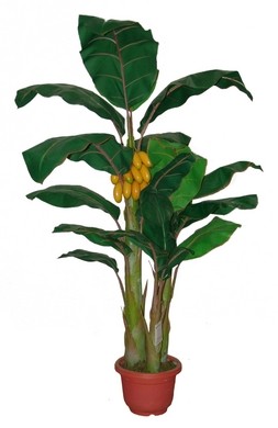 Bananenboom  kunst 169cm