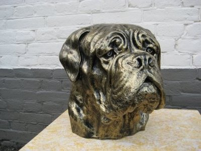 Bordeau Dog decoratie beeld
