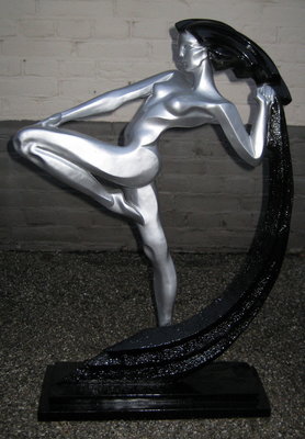 modern kunst beeld danseres 72cm