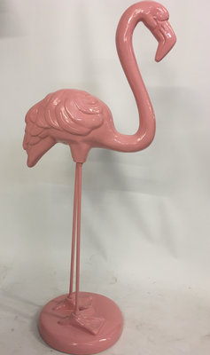 Flamingo -Design beeld polyester- roze