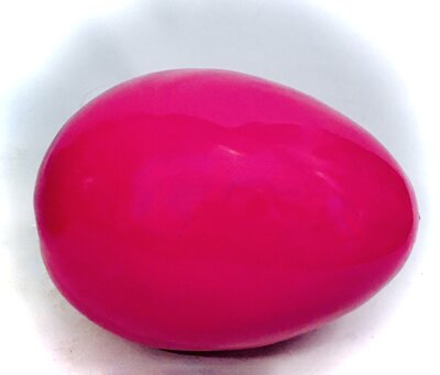 Groot EI fuchsia roze