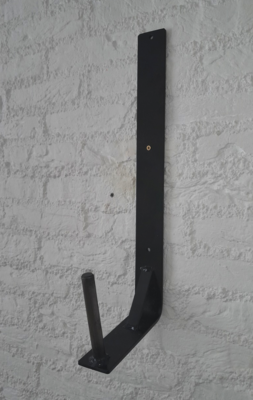wandbeugel voor ijshoorn en frietzak 50cm