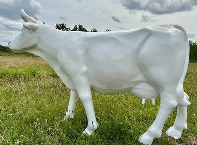 Koe beeld polyester Levensgrote reclame koe