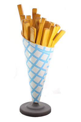 FRIETZAK  PATAT FRIET GROOT 180CM